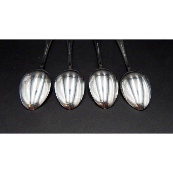 Supreme Cutlery by Towle Chestnut Hill Teaspoon Glossy Stainless Japan Lot 4 (B) - Picture 6 of 9